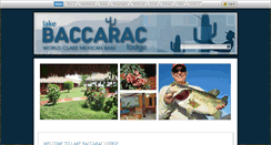 Desktop Screenshot of lakebaccaraclodge.com